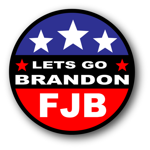 Lets Go Brandon Campaign style sticker