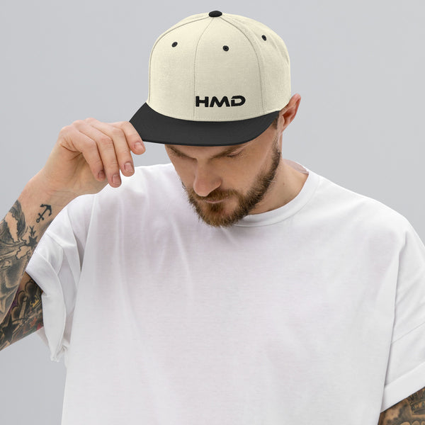 HMD 3d Puff Snapback Cap